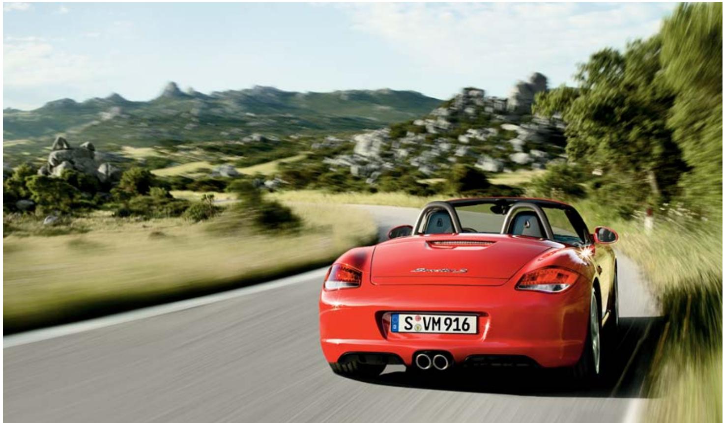 PORSCHE BOXTER - The new Boxster and Boxster S. - 1