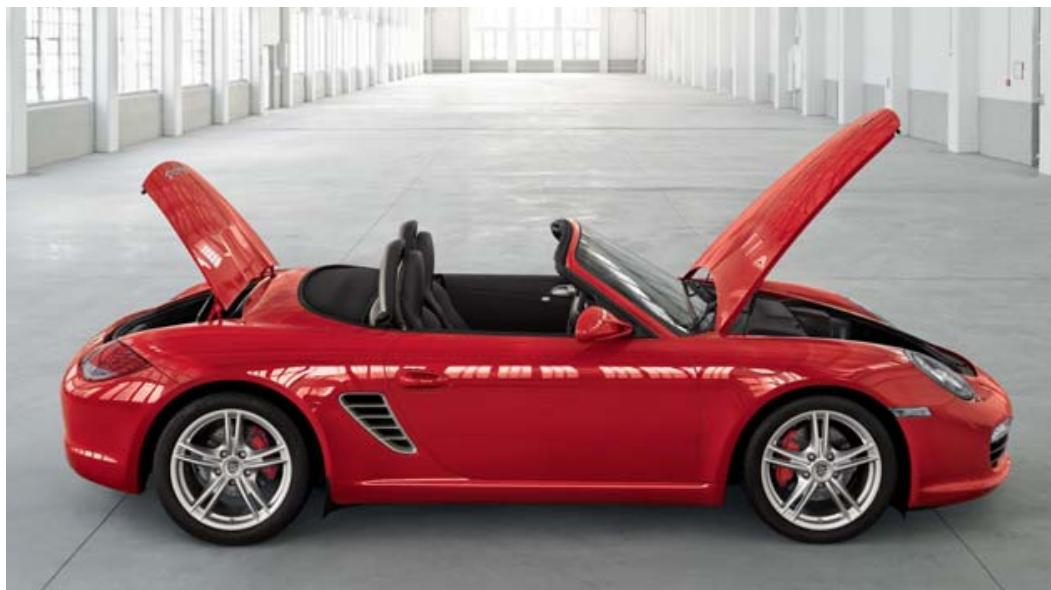 PORSCHE BOXTER - Two luggage compartments. - 3