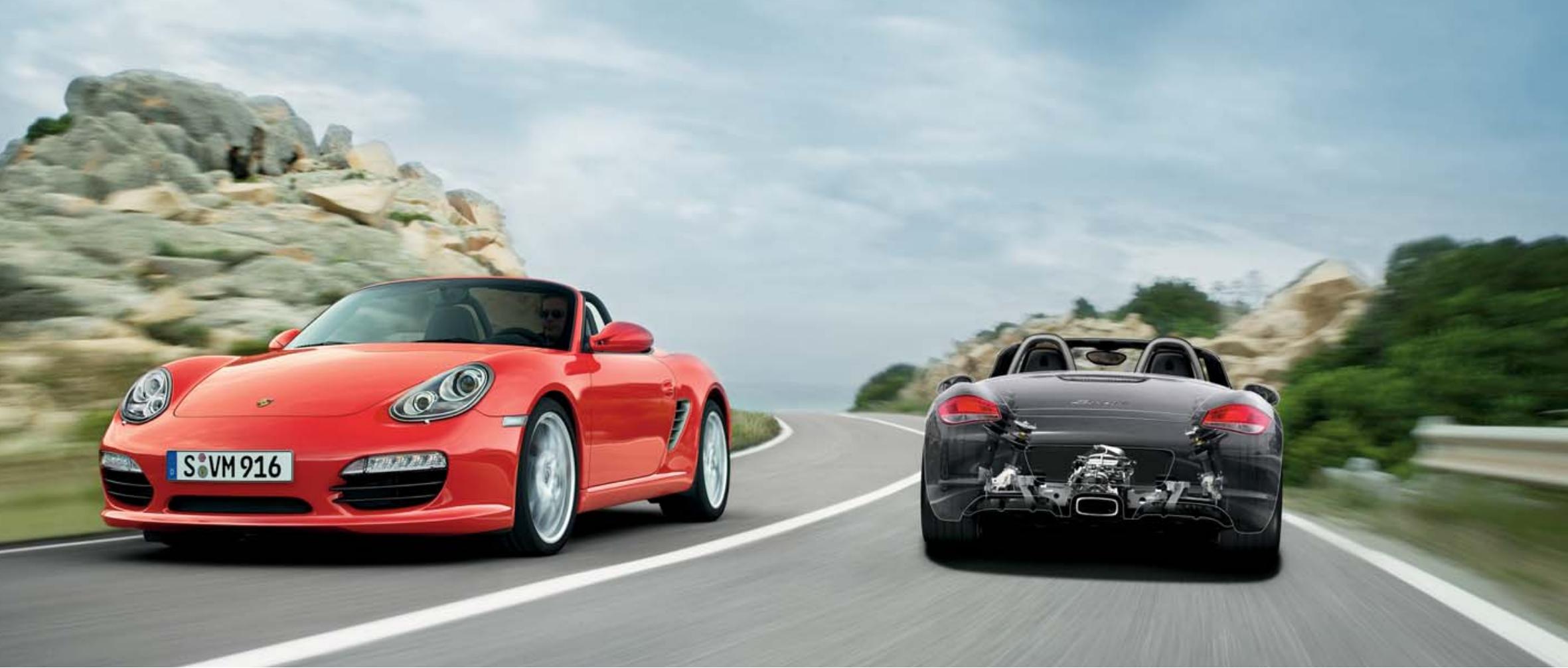 PORSCHE BOXTER - Hill-start assist. - 1