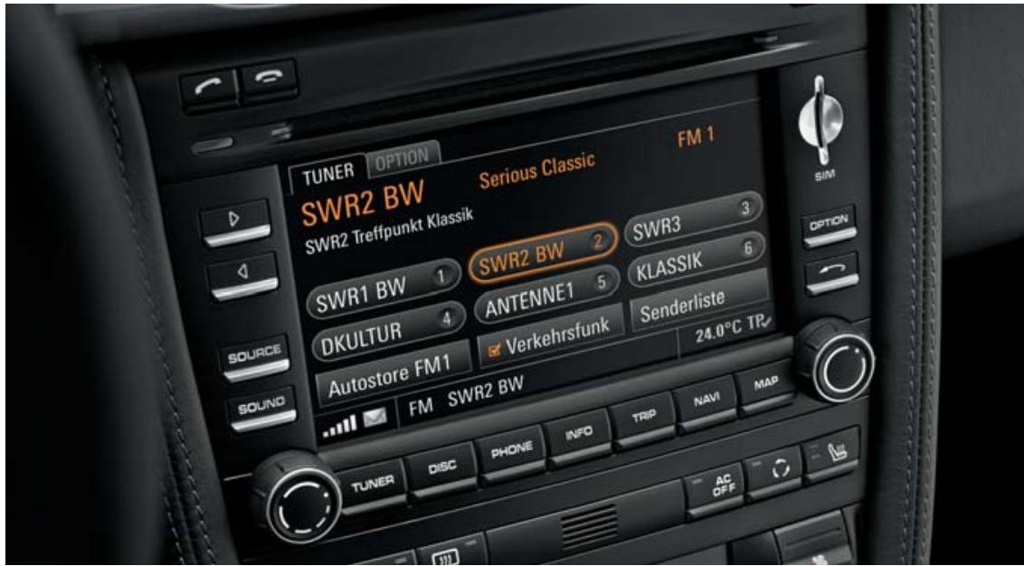 PORSCHE BOXTER - Porsche Communication Management (PCM) including navigation module. - 2