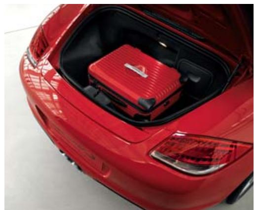 PORSCHE BOXTER - Two luggage compartments. - 2