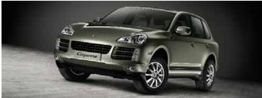 PORSCHE CAYENNE - Stainless steel skid plates (front and rear). - 1