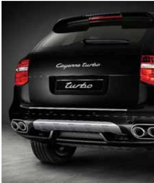 PORSCHE CAYENNE - Stainless steel skid plates (front and rear). - 6