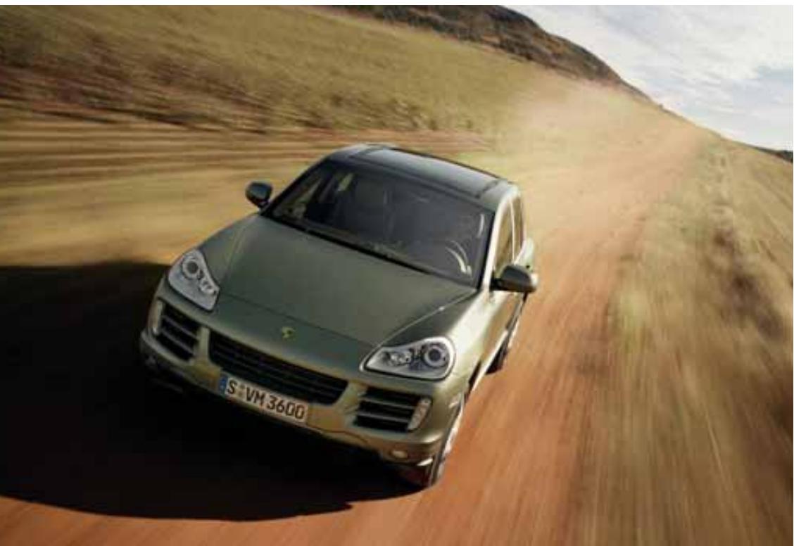 PORSCHE CAYENNE - Variable valve timing in the V6 engine. - 1