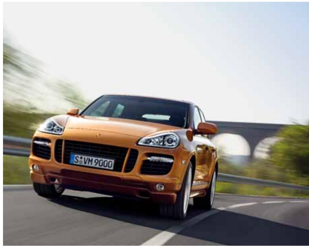 PORSCHE CAYENNE - Input data - 2