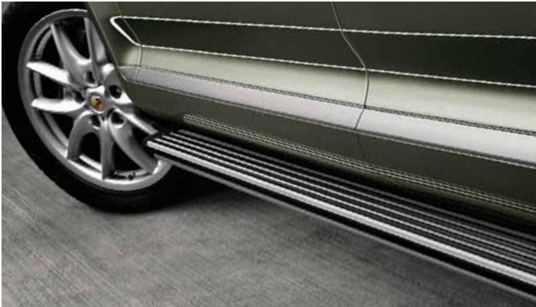 PORSCHE CAYENNE - Stainless steel skid plates (front and rear). - 4