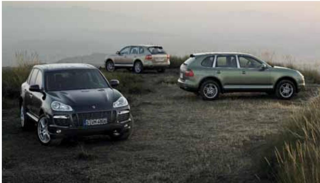 PORSCHE CAYENNE - The Cayenne models. - 2