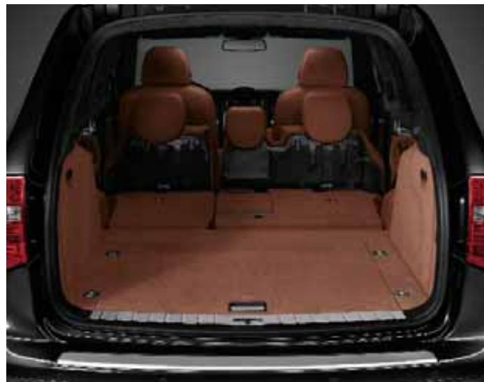 PORSCHE CAYENNE - Luggage compartment. - 5