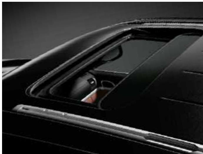 PORSCHE CAYENNE - Slide/tilt sunroof. - 1