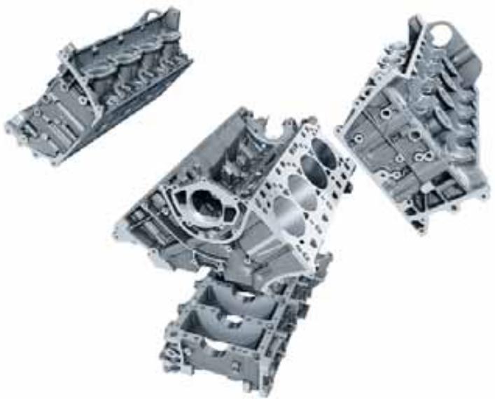 PORSCHE CAYENNE - Lightweight alloy engine construction. - 1