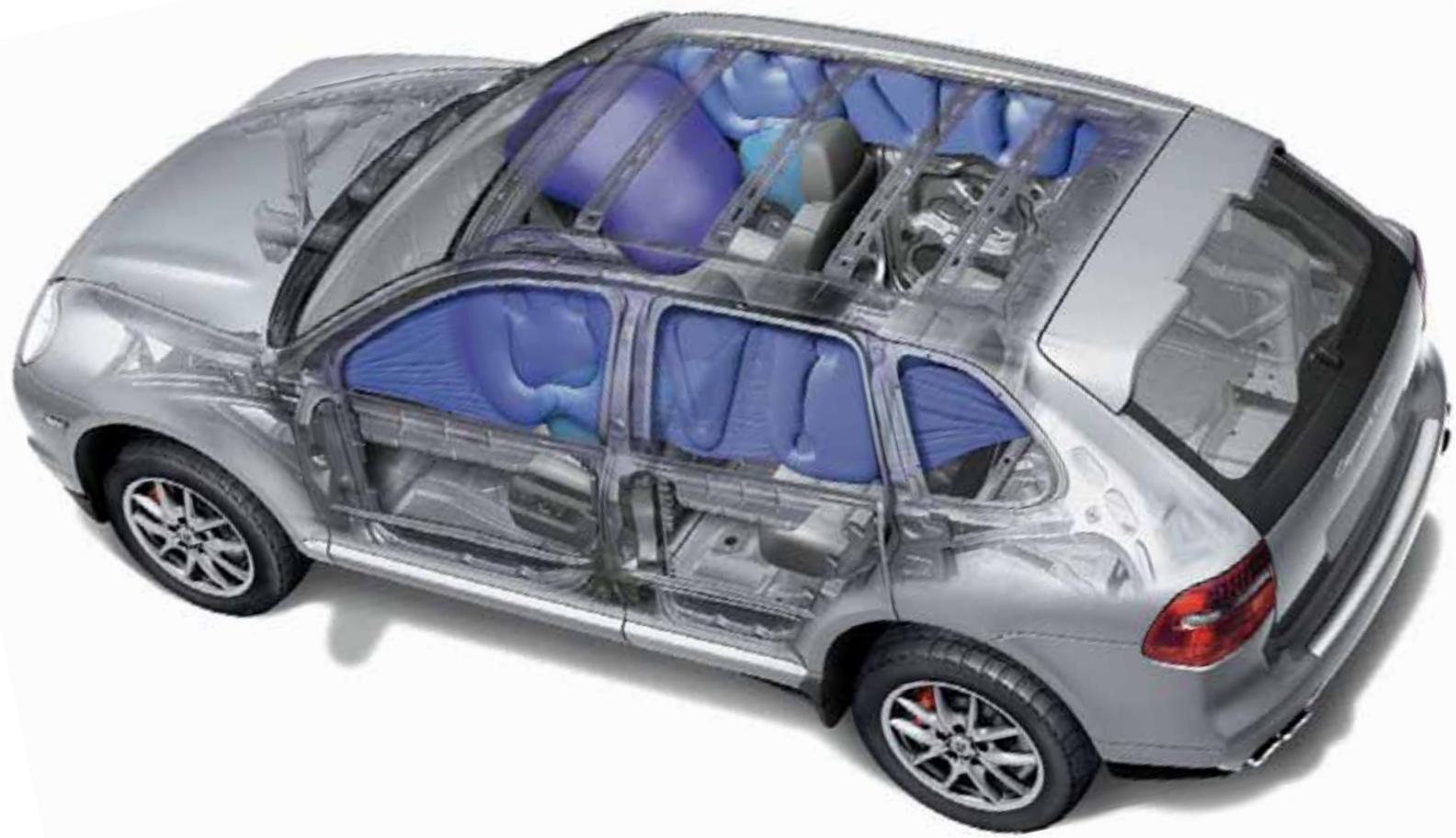 PORSCHE CAYENNE - Airbags. - 1