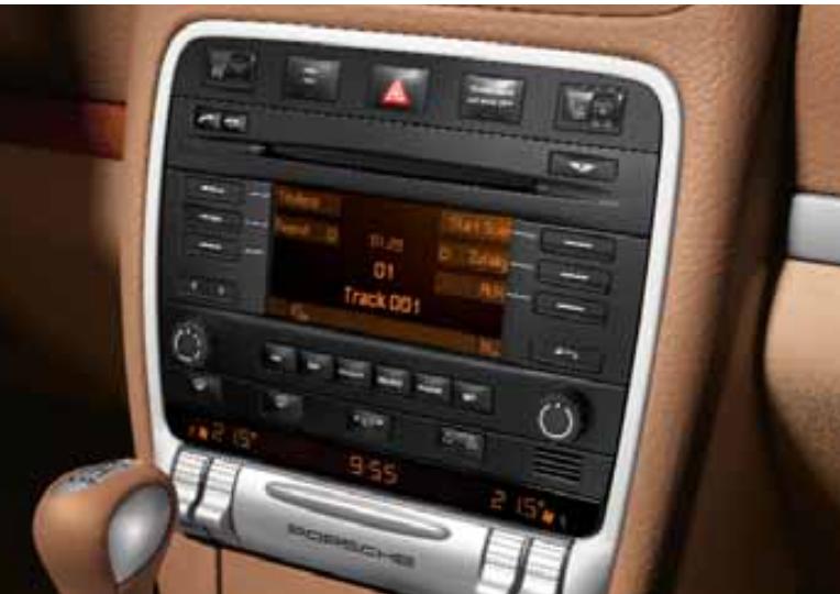 PORSCHE CAYENNE - The new CDR-30 CD radio. - 1