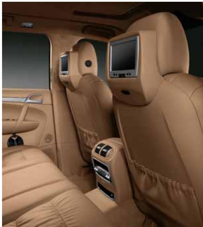 PORSCHE CAYENNE - Porsche Rear Seat Entertainment. - 1