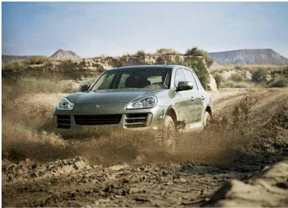 PORSCHE CAYENNE - Off-road capability. - 4