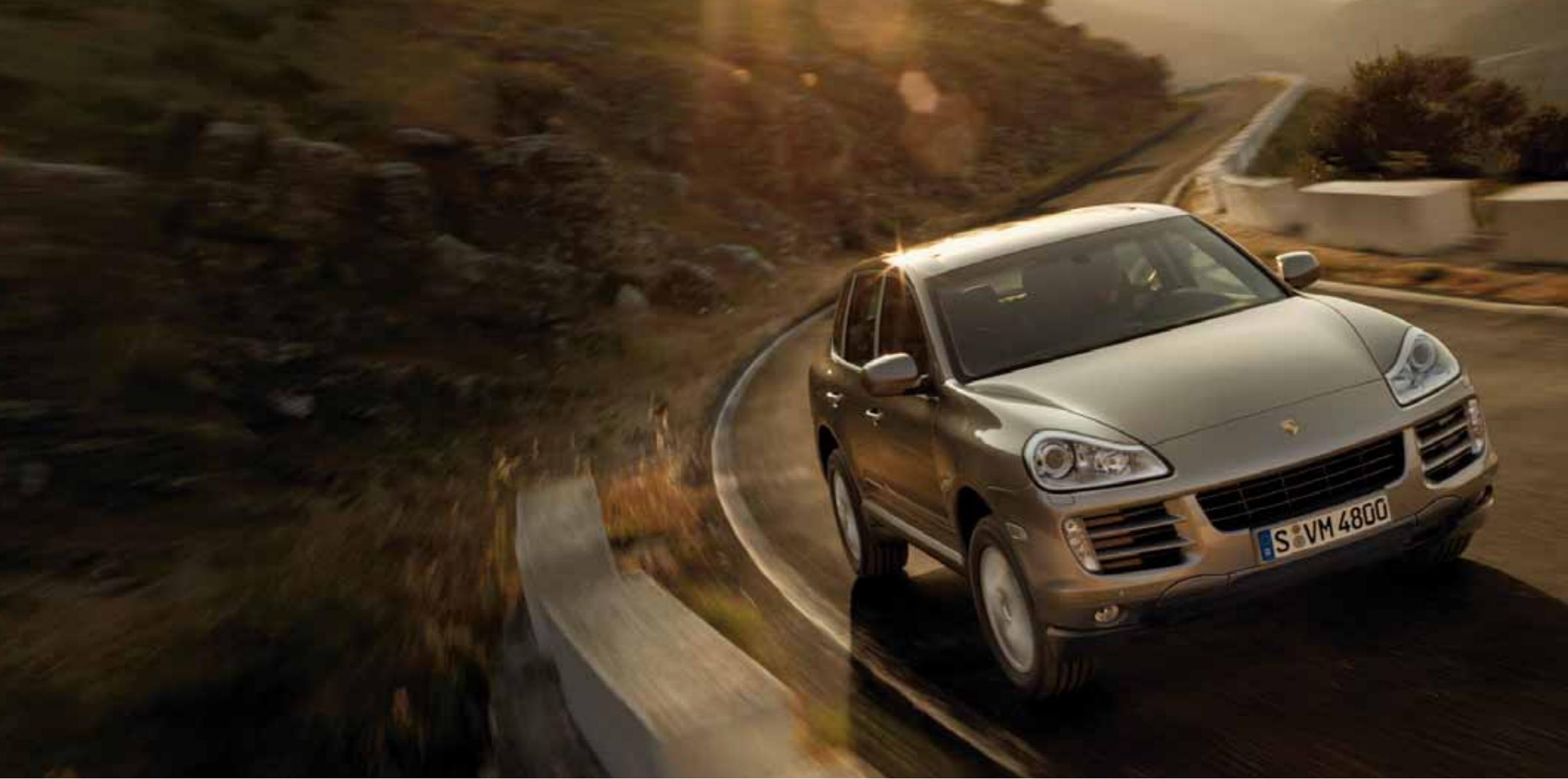 PORSCHE CAYENNE - Off-road Technology package. - 2