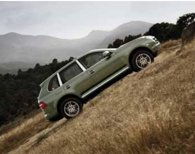 PORSCHE CAYENNE - Off-road capability. - 5