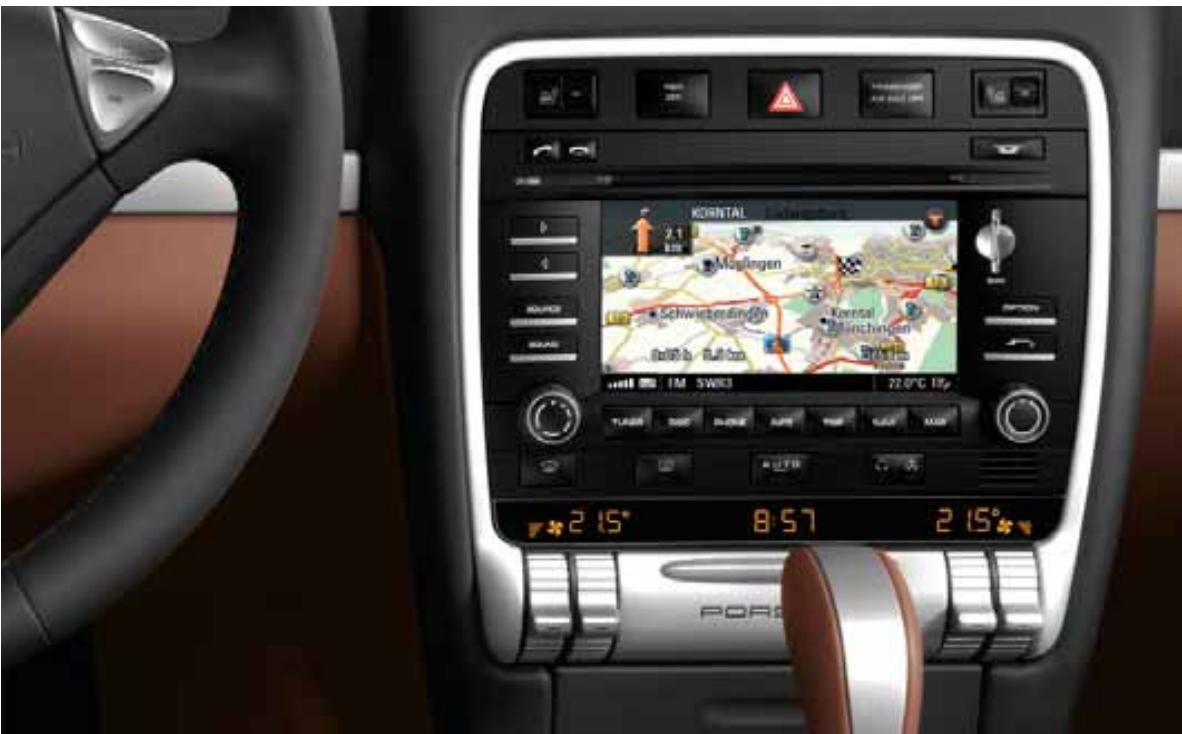 PORSCHE CAYENNE - Navigation module. - 1