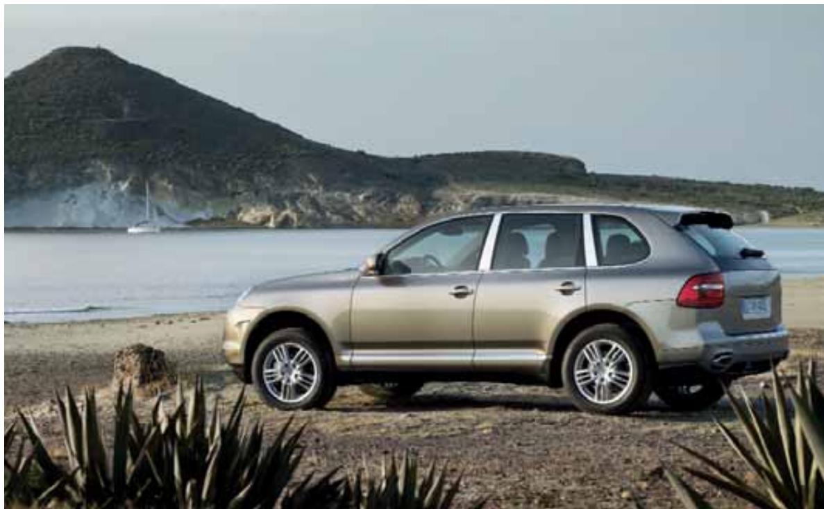 PORSCHE CAYENNE - Materials and recycling. - 1