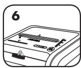 FELLOWES C-220CI - PAPER/CARD OR CD - 6