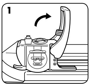 FELLOWES ELECTRON - CHANGE BATTERY ON ELECTRON SAFECUT™ LED GUIDE - 1
