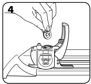 FELLOWES NEUTRON - CHANGE BATTERY ON ELECTRON SAFECUT™ LED GUIDE - 4