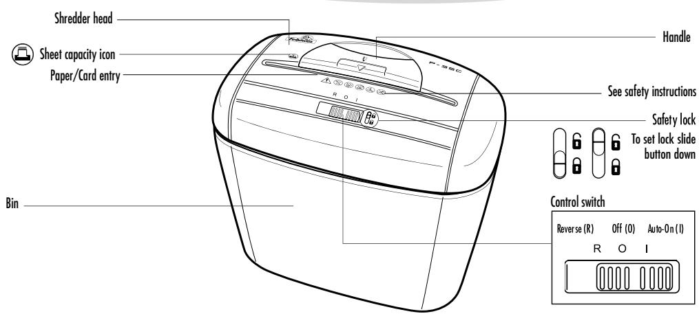 FELLOWES P-35C - www.fellowes.com - 3