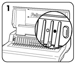FELLOWES PULSAR E300 - AVANT DE RELIER - 1