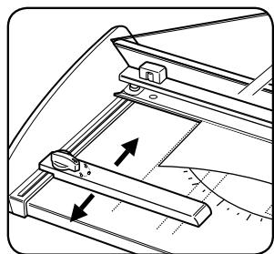 FELLOWES STELLAR - ADJUSTABLE EDGE GUIDE (Plasma, Stellar) - 1