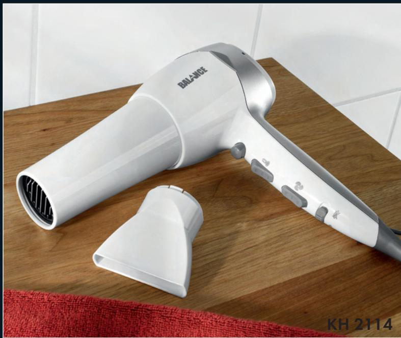 BALANCE KH 2114 - HAIRDRYER - 1