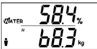 BALANCE KH 5506 / 5507 / 5508 BODY FAT AND WATER ANALYSIS MADE O… - a) Weighing with subsequent establishment of body fat and water contents - 5