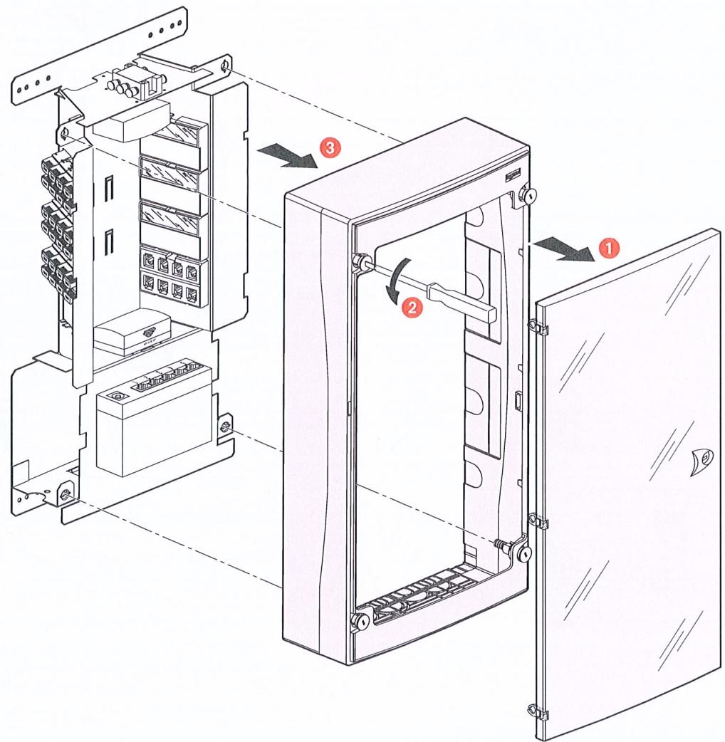 LEGRAND COFFRET COMMUNICATION MULTIMEDIA 329 16 - Composants à installer - 1