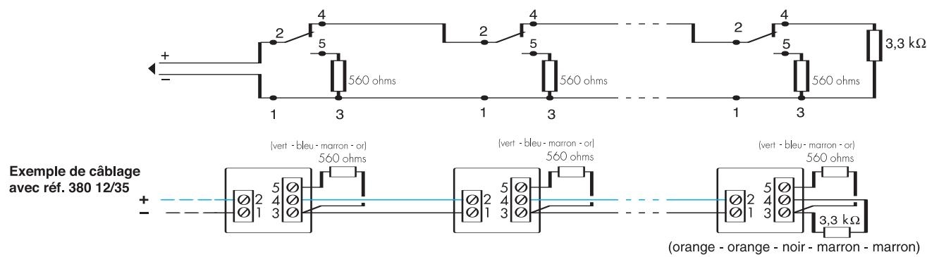 LEGRAND 405 06 - Câblage des déclencheurs manuels et des détecteurs automatiques - 1