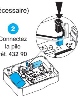 LEGRAND 431 28 - Remplacez les deux piles de la centrale (si nécessaire) - 3