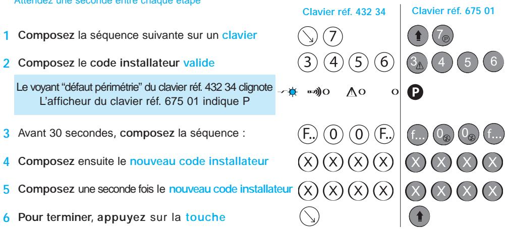 LEGRAND 431 28 - Changement du code installateur - 1