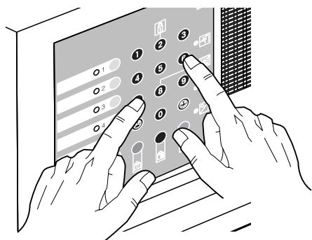 LEGRAND 432 07 - Entrée en mode "configuration - 2