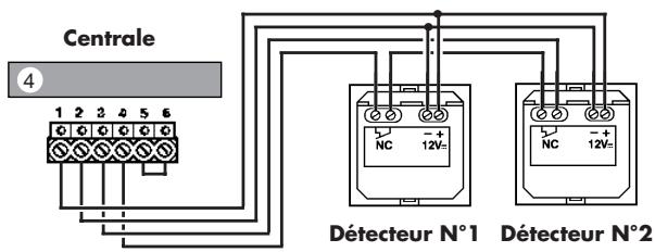 LEGRAND 432 07 - Câblage d'un seul détecteur - 3