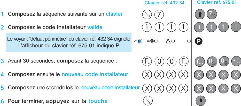 LEGRAND 432 15 - Changement du code installateur - 1