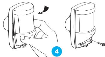 LEGRAND 432 15 - Fixation du détecteur infrarouge : - 2