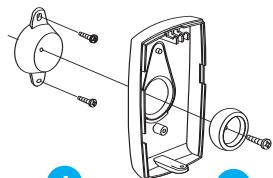 LEGRAND 432 15 - Fixation du détecteur infrarouge : - 1