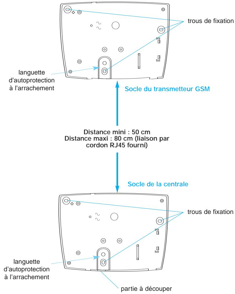 LEGRAND 432 15 - Dévissez les deux vis situées à l'avant de la centrale (clé fournie). - 1