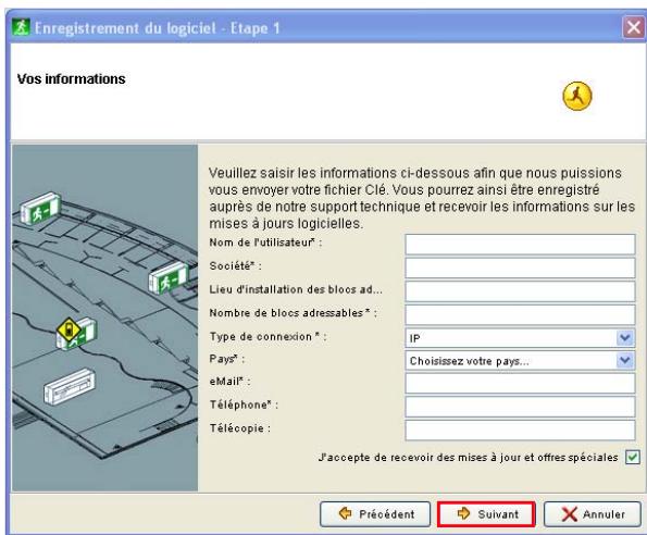 LEGRAND 625 13 - Demande de clé d'utilisation - 3