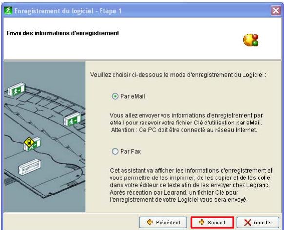 LEGRAND 625 13 - Une fenêtre s'affiche - 1