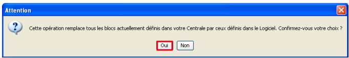 LEGRAND 625 13 - Étape 5 - exporter la configuration vers la centrale - 2
