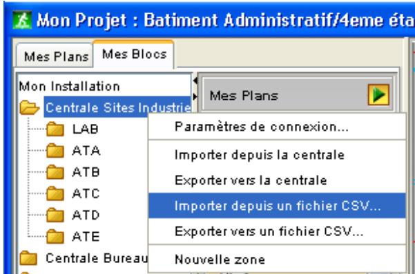 LEGRAND 625 13 - Étape 4 - Importer votre fichier CSV vers le logiciel - 1