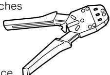 LEGRAND LCS 2 - Pinces à serrir pour fiches RJ 45 - 1
