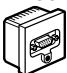 LEGRAND LCS 2 - Prise HD15 femelle + jack 3,5 mm - 1