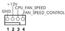 ASROCK 2CORE1066-2.13G - Connecteur du ventilateur - 1