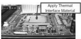 ASROCK 4COREDX90-VSTA - Instalação do ventilador e do dissipador de calor da CPU - 1