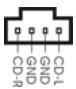 ASROCK 4COREDX90-VSTA - Internal Audio Connector - 1