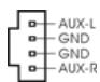ASROCK 775I65G - Internal Audio Connectors - 1